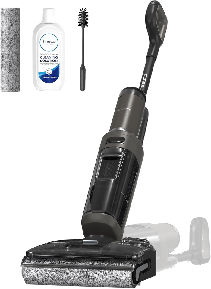 Tineco Floor ONE S3 Cordless Hardwood Floors Cleaner, Lightweight Wet Dry Vacuum Cleaners for Multi-Surface Cleaning with Smart Control System