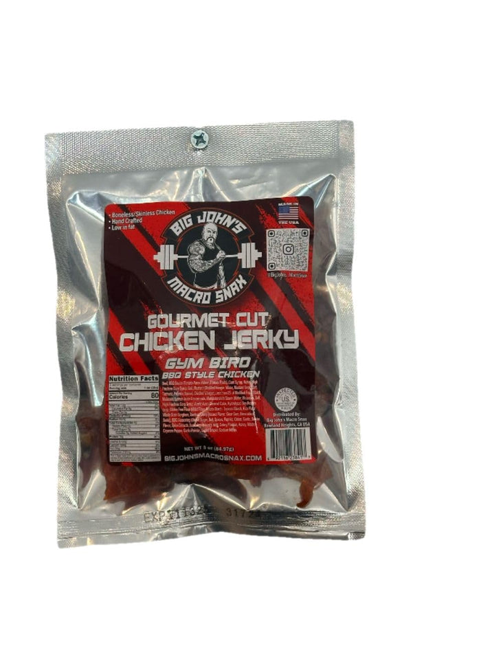 Big John's Macro Snax Anabolic Window Sweet & Spicy Brisket jerky for humans – High-Protein, Outdoor Snack Keto-Friendly, Low Fat, Post-Workout Fuel, Healthy Snack, Gourmet Jerky, On-the-Go – 6 Oz