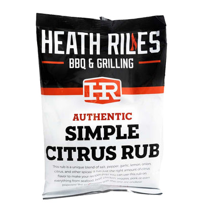 Heath Riles BBQ Rub - Simple Citrus Seasoning, Champion Pitmaster Recipe, Legendary Rubs For Smoking & Grilling, 70+ BBQ Championships, 2 lb./32 oz.