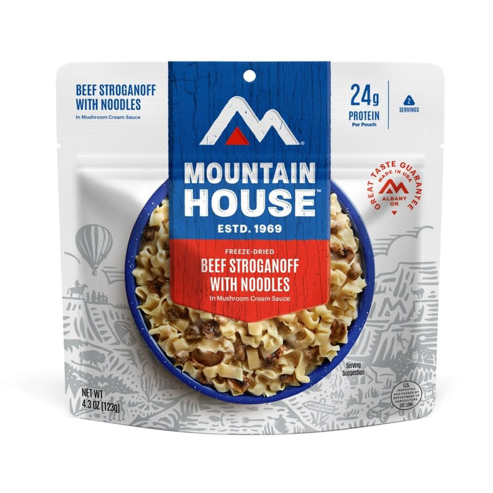 Mountain House Vanilla Ice Cream Sandwich | Freeze Dried Backpacking & Camping Food | 1 Serving