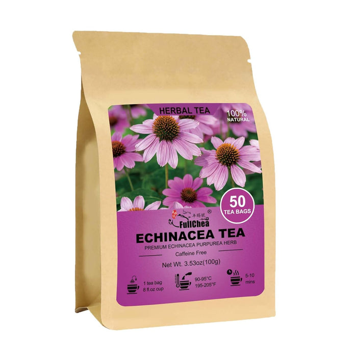 FullChea - Ginkgo Biloba Tea Bags, 36 Teabags - Premium Dried Ginkgo Biloba Leaves - Non-GMO - Caffeine-free - Support Memory & Focus
