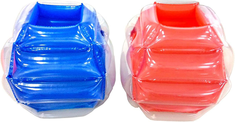 BANZAI: Bump N' Bounce Body Bumpers, A Game of Bumping & Bopping, 2 Bumpers Included in Red & Blue, Fun & Safe Cushion Inflatable Surface, For Ages 4 and up
