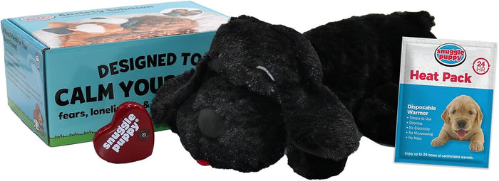 Snuggle Puppy Original, Dog Toy with Calming Heartbeat, Soothing Plush Companion Reduces Pet Anxiety, A Crate Training Essential, Includes Heat Pack & Batteries, Trusted by Millions of Dog Parents