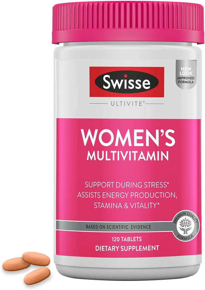 Swisse Daily Multivitamin for Men 50 and Over | 39 Vitamins, Antioxidants and Minerals + Adaptogens | Energy & Immune Support | Mens 50+ Multivitamins Supplement | 60 Tablets