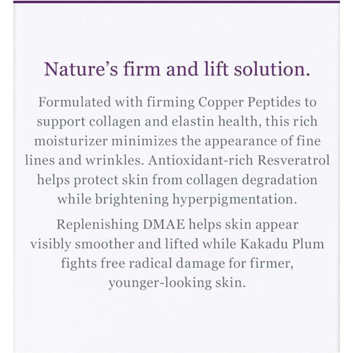 DERMA-E Firm + lift , DMAE Moisturizer Alpha Lipoic Acid & C-Ester, 2oz