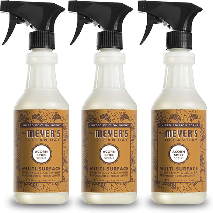 MRS. MEYER'S CLEAN DAY Multi-Surface Cleaner Concentrate, Use to Clean Floors, Tile, Counters, Lemon Verbena, 32 fl. oz