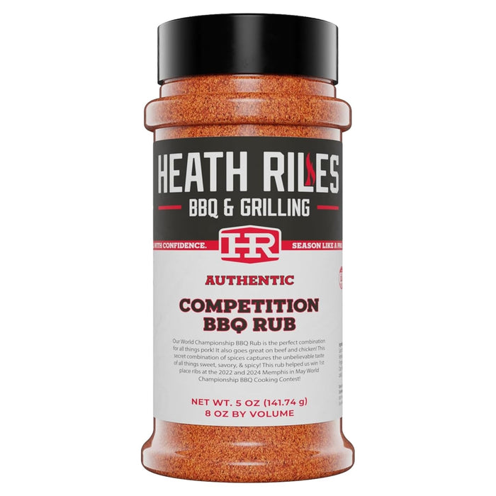 Heath Riles BBQ Rub - Simple Citrus Seasoning, Champion Pitmaster Recipe, Legendary Rubs For Smoking & Grilling, 70+ BBQ Championships, 2 lb./32 oz.