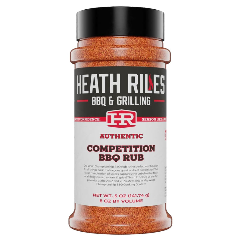 Heath Riles BBQ Rub - Simple Citrus Seasoning, Champion Pitmaster Recipe, Legendary Rubs For Smoking & Grilling, 70+ BBQ Championships, 2 lb./32 oz.