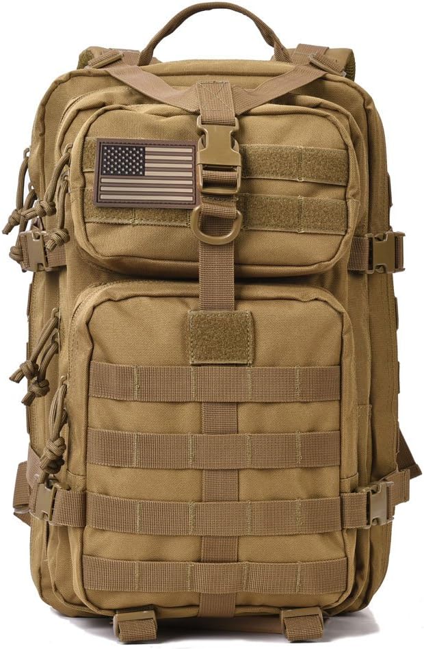 Military Tactical Backpack 3 Day Assault Pack Army Molle Bag Backpacks Rucksack 35L
