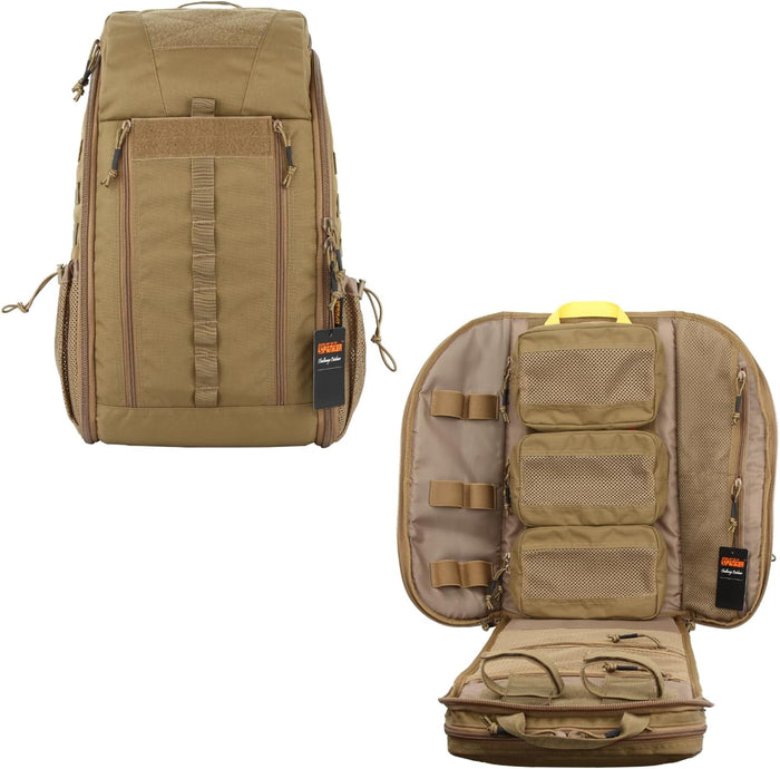 EXCELLENT ELITE SPANKER Medical Backpack Tactical Knapsack Outdoor Rucksack Camping Survival First Aid Backpack（Coyote Brown