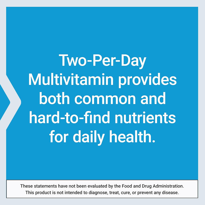 Life Extension Two-Per-Day Multivitamin, Vitamins B, C, D, zinc, Packed with Over 25 Vitamins, Minerals & extracts, Two-Month Supply, Non-GMO, Gluten-Free, 120 Capsules