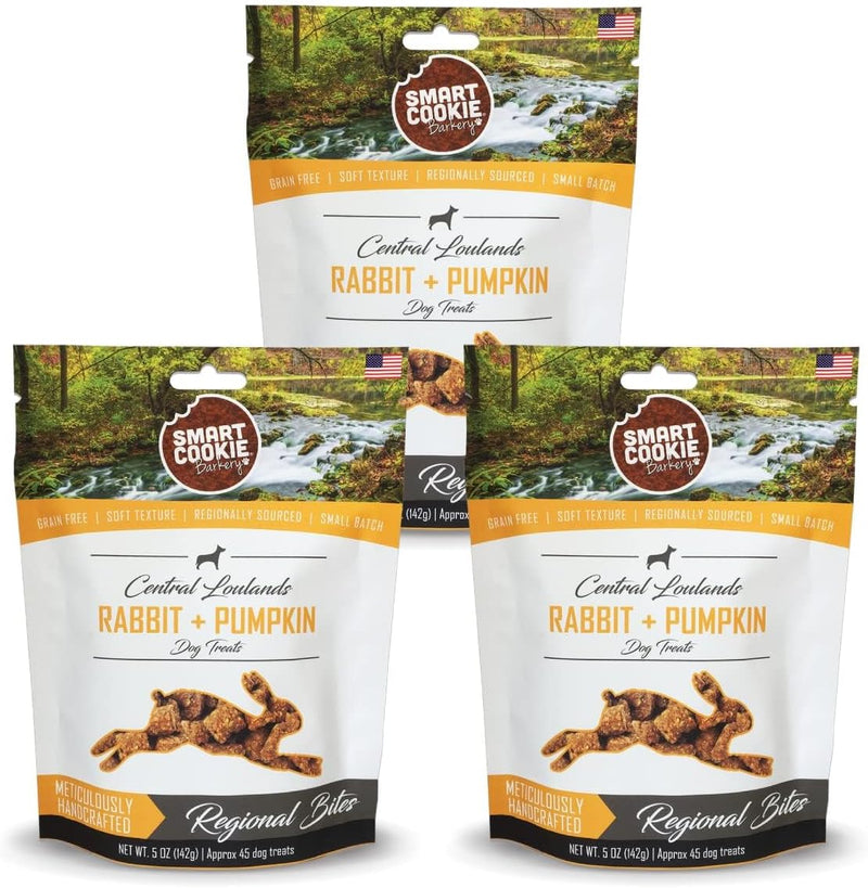 Smart Cookie All Natural Dog Treats - Wild Boar & Sweet Potato - Training Treats for Dogs with Allergies, Sensitive Stomachs - Soft Dog Treats, Chewy, Grain Free, Human-Grade, Made in USA - 5oz Bag