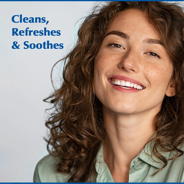 Eco-Dent Alcohol-Free Mouthwash, Mint - Ultimate Essential MouthCare, Oral Care Mouth Wash for Adults, Baking Soda Mouth Rinse with Essential Oils + DailyRinse Single-Use Pack, Mint