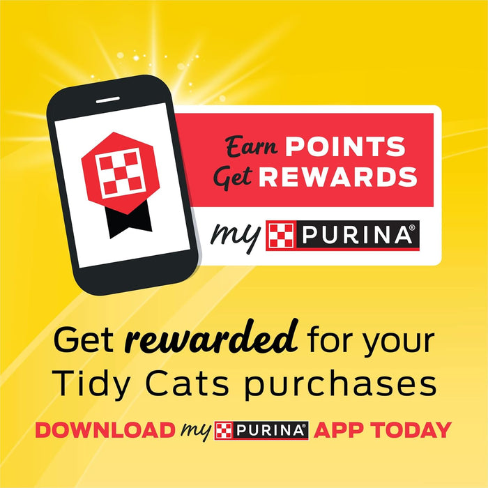 Purina Tidy Cats Tidy Care Alert Cat Health Monitoring Non Clumping Cat Litter with Silica Crystals - 8 Pound (Pack of 1)
