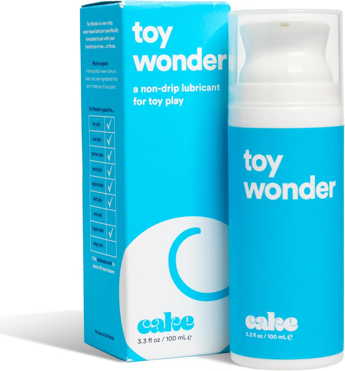 Hello Cake Tush Cush, Silicone and Water-Based Personal Lubricant, Hybrid Lube for Men, Women, and Couples, 1.7 fl oz