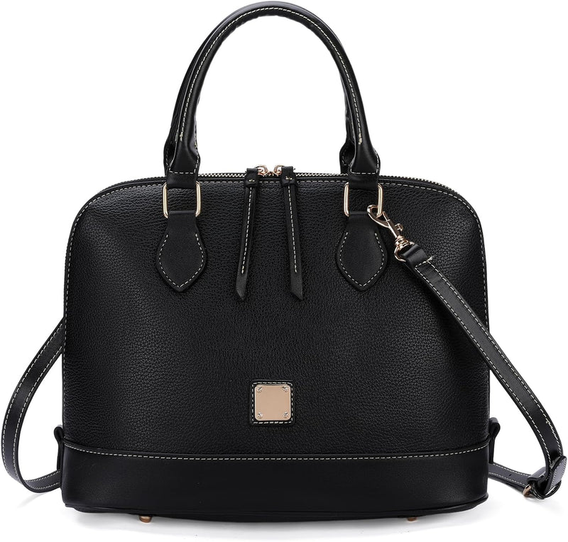 GAEKEAO Top Handle Bag for Women Faux Leather Satchel Bags Hobo Bags Crossbody Tote Purse with Detachable Satchel Strap