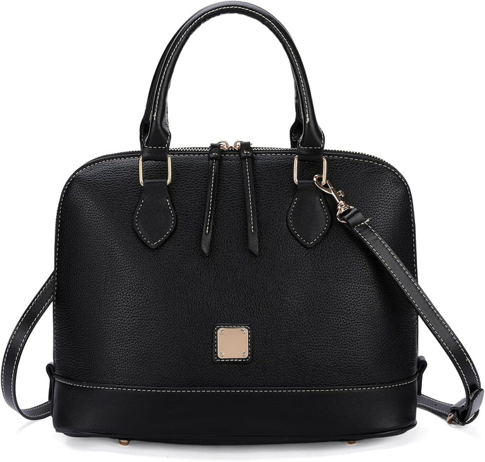 GAEKEAO Top Handle Bag for Women Faux Leather Satchel Bags Hobo Bags Crossbody Tote Purse with Detachable Satchel Strap