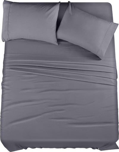 Utopia Bedding Soft Breathable Microfiber Queen Sheet Set