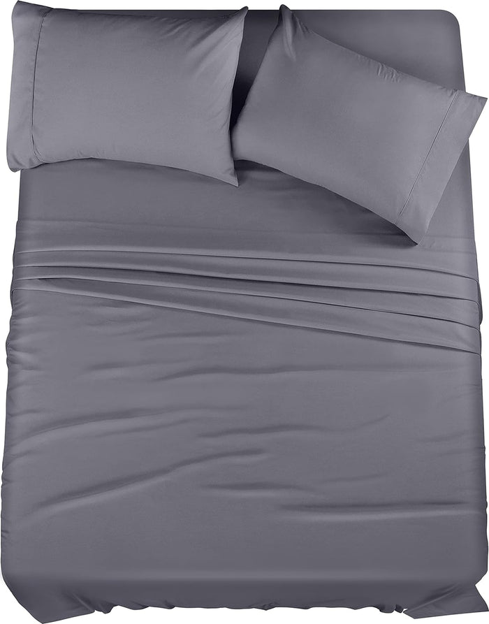 Utopia Bedding Soft Breathable Microfiber Queen Sheet Set