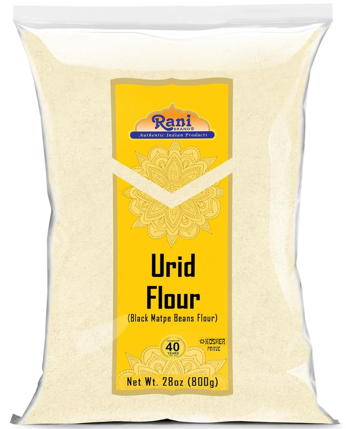 Rani Urid/Urad Dal (Split Matpe Beans Skinless) Indian Lentils 14oz (400g) ~ All Natural | Gluten Friendly | NON-GMO | Kosher | Vegan | Indian Origin