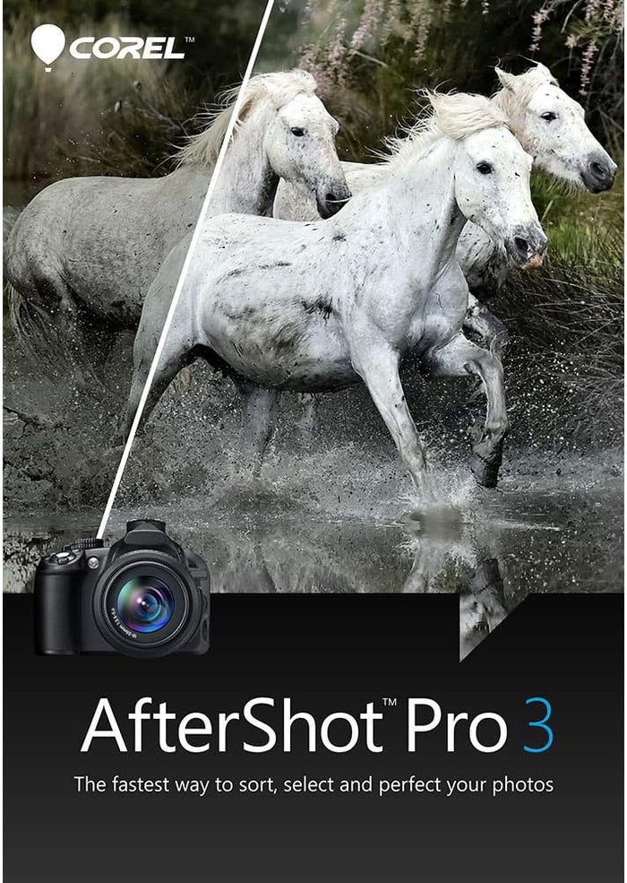 Corel AfterShot Pro 3 | RAW Photo Editing Software [PC Download]