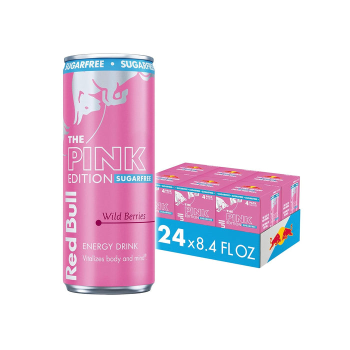 Red Bull Sugar-Free Fuji Apple and Ginger Winter Edition Energy Drink, with 80mg Caffeine plus Taurine & B Vitamins, 8.4 Fl Oz, Pack of 24 Cans