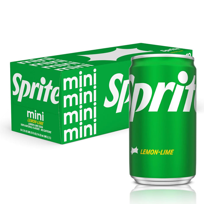 Sprite Lemon Lime Soda Soft Drinks, 12 fl oz, 12 Pack