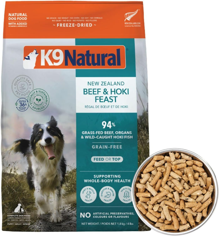K9 Natural - Grain Free Freeze Dried Dog Food - Lamb, 1.1lb