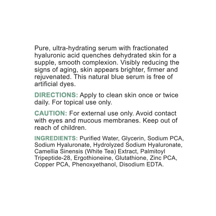 Replenix Anti-Aging Hyaluronic Acid Hydration Face Serum with Medical-Grade Ingredients (1 fl. oz)