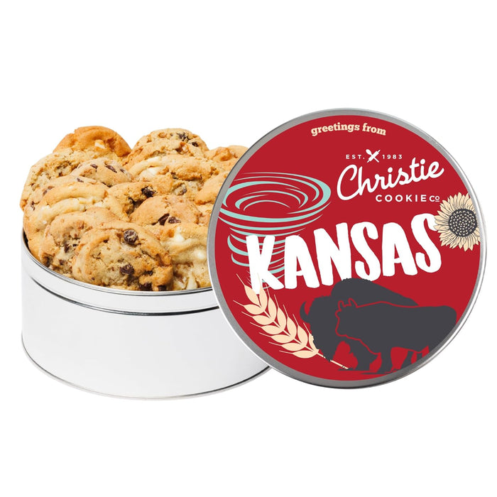 Christie Cookies, U.S. States Gourmet Cookie Tin, 18 Classic Assorted Cookies (Minnesota)