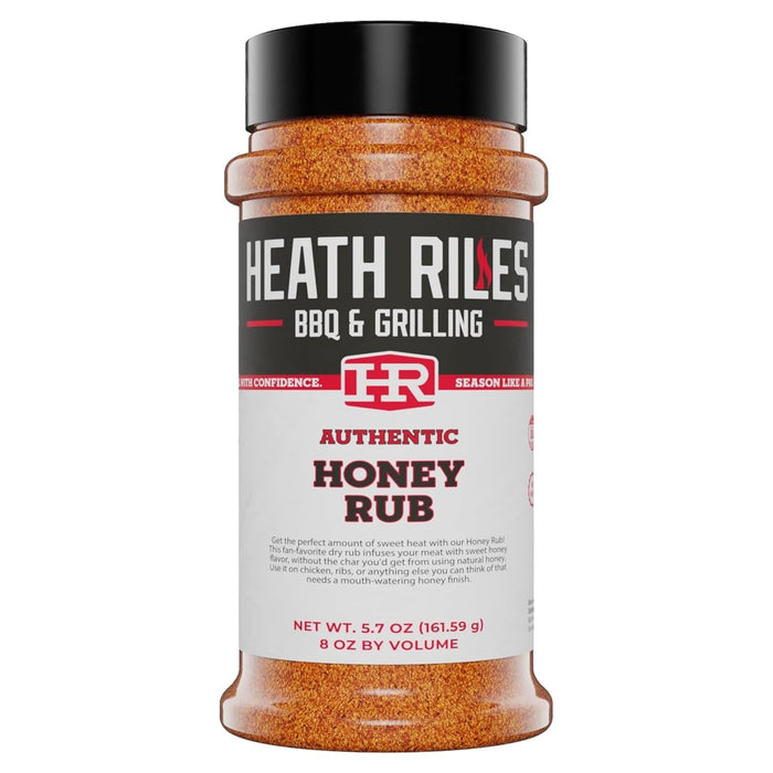 Heath Riles BBQ Rub - Simple Citrus Seasoning, Champion Pitmaster Recipe, Legendary Rubs For Smoking & Grilling, 70+ BBQ Championships, 2 lb./32 oz.