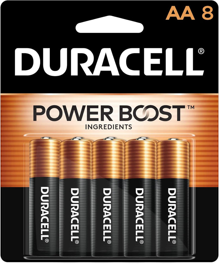Duracell Coppertop AA + AAA Batteries, 56 Count (Pack of 1), Re-closable Pack for Easy Access and Organized Storage, 1 pack contains 28 Double A Batteries and 28 Triple A Batteries