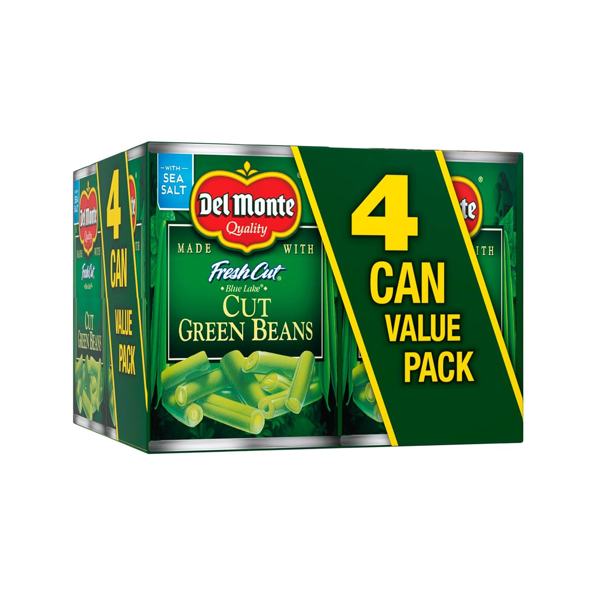 DEL MONTE BLUE LAKE French Style Green Beans, Canned Vegetables, 14.5 oz Can