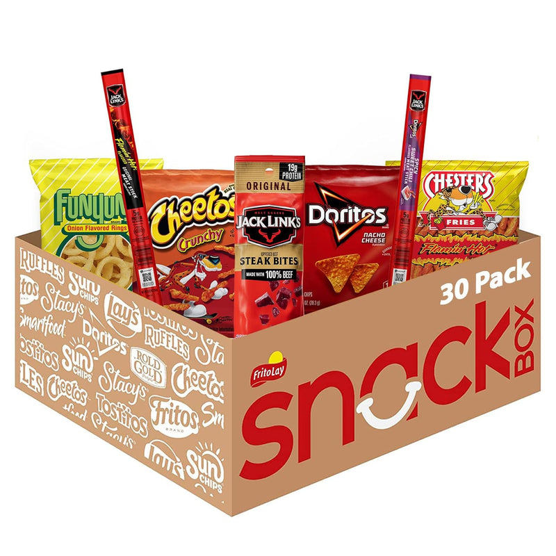 Frito-Lay Ultimate Snack Care Package, Variety Assortment of Chips, Cookies, Crackers & More, (Pack of 40)