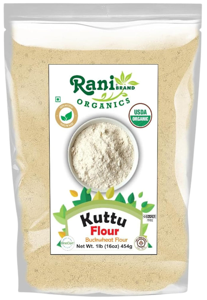 Rani Kuttu (Buckwheat) Flour 28oz (1.75lbs) 800g ~ All Natural | Gluten Friendly | NON-GMO | Kosher | Vegan | Indian Origin