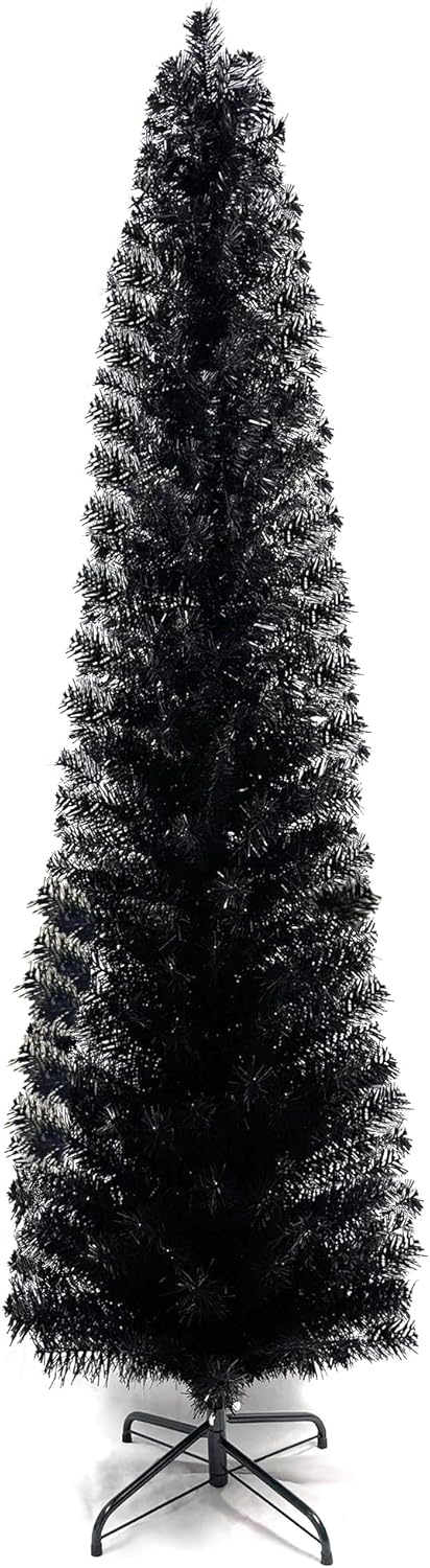 6 ft pre-lit Decorated Christmas Tree, 200 LED Warm Lights, pop-up Christmas Tree, Gold and red, PVC lit Christmas Tree