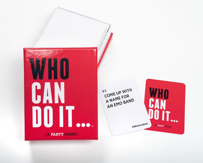 Who Can Do It - Compete with Your Friends to Win These Challenges [A Party Game]