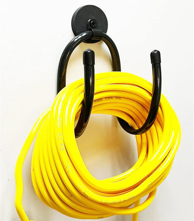 Magnetic Storage Hook - Extension Cord Storage, Adjustable Cable Hanger Extension Cord Holder Organizer Cord Hanging for House, Basement, RV, Boat,Garage - Cables, Hoses, Ropes- Type W