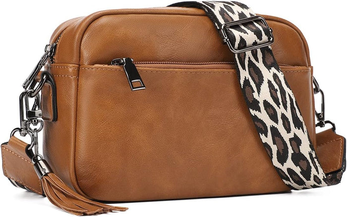 KL928 Small Crossbody Bag for Women, Soft FAUX Leather Cell Phone Purse，Adjustable Strap Shoulder Handbags Wallet Purse | Small, Soft, Adjustable Strap