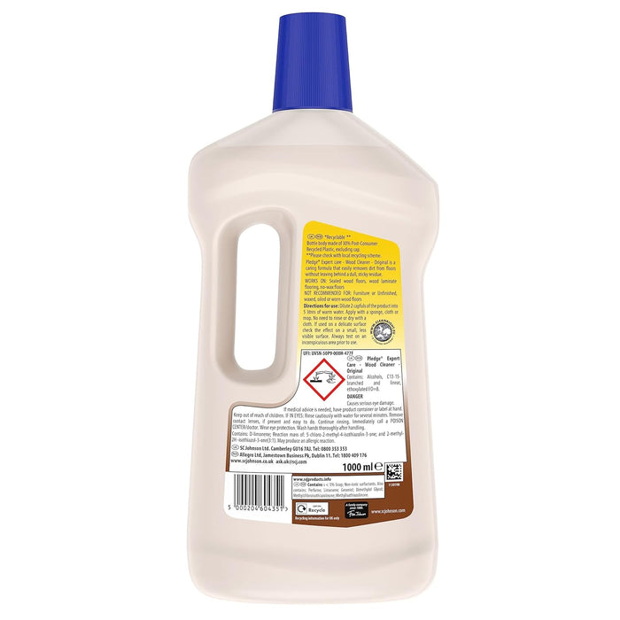 Pledge Wood Floor Cleaner 1000ml