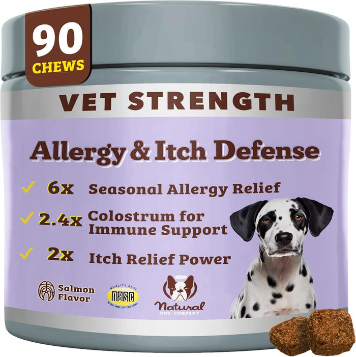 Natural Dog Company 25-in-1 Multivitamin Chews for Dogs – Daily Soft Dog Vitamins with Antioxidants, Zinc & Folic Acid – Supports Joints, Skin & Coat, Immune & Heart Health – All Ages, All Breeds