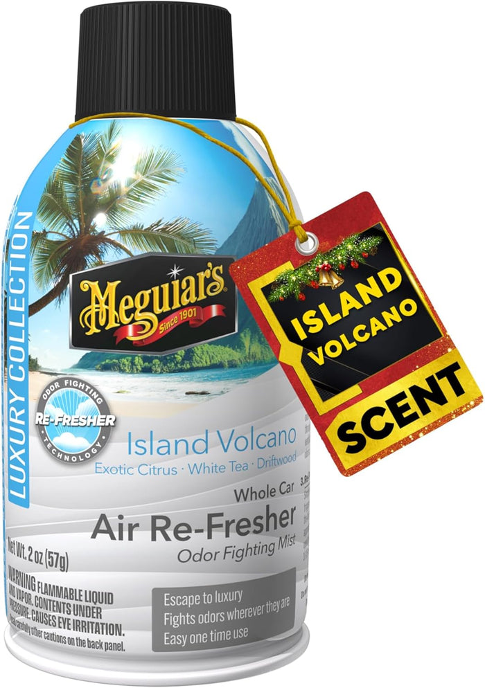 Meguiar's Whole Car Air Re-Fresher,Odor Fighting Mist, Fights Off Strong Vehicle Odors,Air Freshener, New Car Scent - Three 2 Oz Spray Bottles