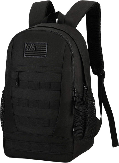 ArcEnCiel 35L Motorcycle Backpack Tactical Military Bag Army Assault Pack Rucksacks with Patch - Rain Cover Included