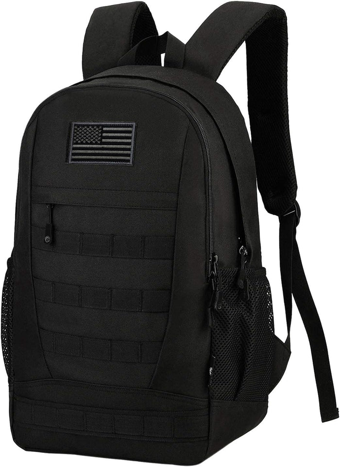ArcEnCiel 35L Motorcycle Backpack Tactical Military Bag Army Assault Pack Rucksacks with Patch - Rain Cover Included