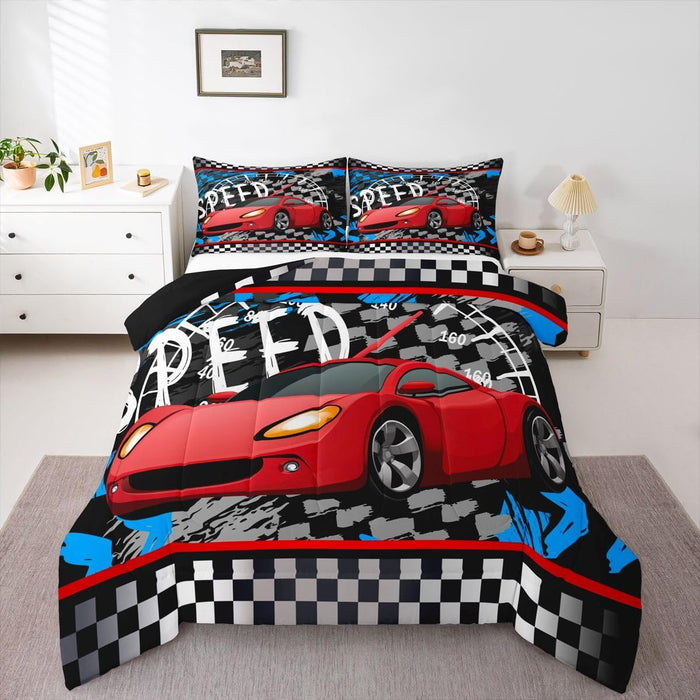 Feelyou Kids Dragon Comforter Set Queen Size, Green Dragon Bedding Set for Kids Boys Girls Boho Duvet Insert Room Decor 3Pcs