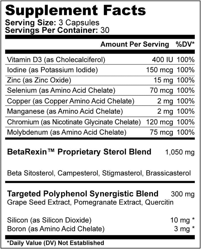 Multiphase Prostate Supplement -5 Bottles- Featured on Larry King Investigative TV Show - Over 1 Million Sold - End Nighttime Bathroom Trips, Urgency, Frequent Urination.