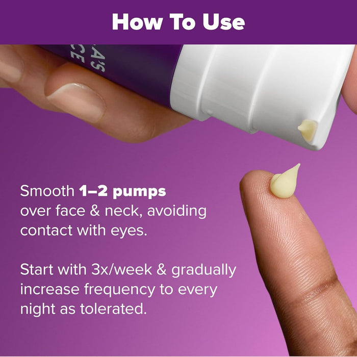 Paula's Choice CLINICAL 1% Retinol Face Moisturizer Treatment with Peptides, Vitamin C & Licorice Extract, Firming Face Cream, Anti-Aging & Wrinkles, Fragrance Free