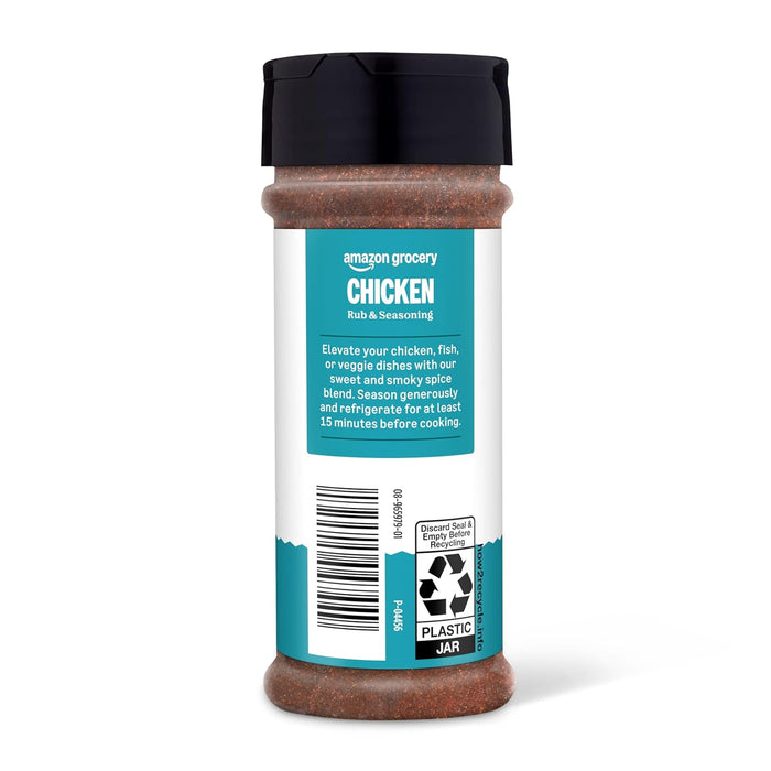 Amazon Grocery, Chicken Rub & Seasoning, 4.12 Oz