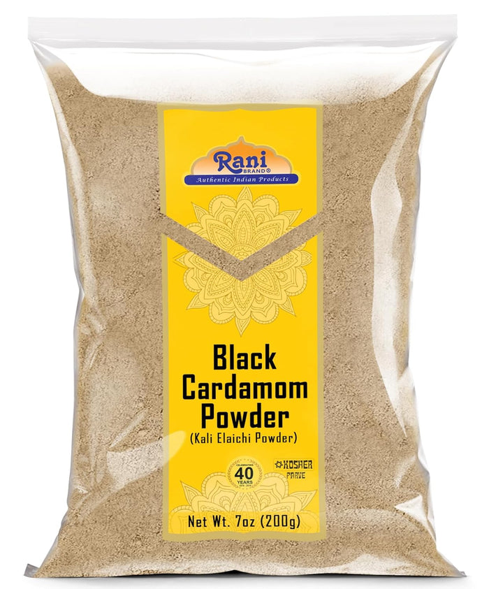 Rani Black Cardamom Pods (Kali Elachi) Whole Indian Spice 14oz (400g) ~ All Natural | Vegan | Gluten Friendly | NON-GMO | Kosher | Indian Origin | Smokey, Tsaoko, Cao Guo, Bach Dan Khau, Badi