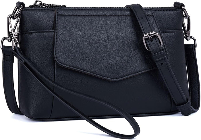 Switrock Small Crossbody Bags for Women, Cell Phone Bag Mini Over Wristlets Handbag Wallet Purse with Card Slots